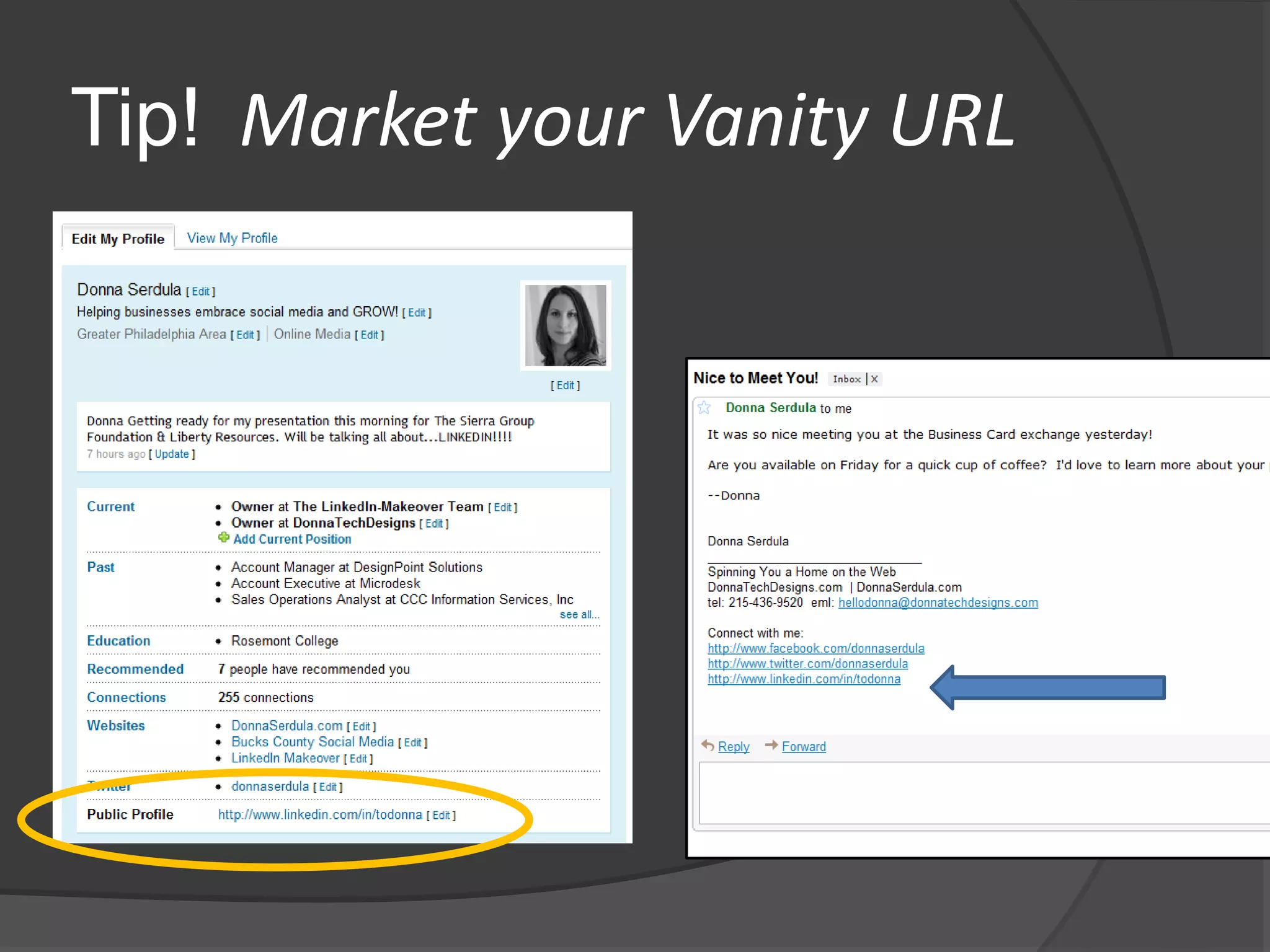 Have a creative Headline