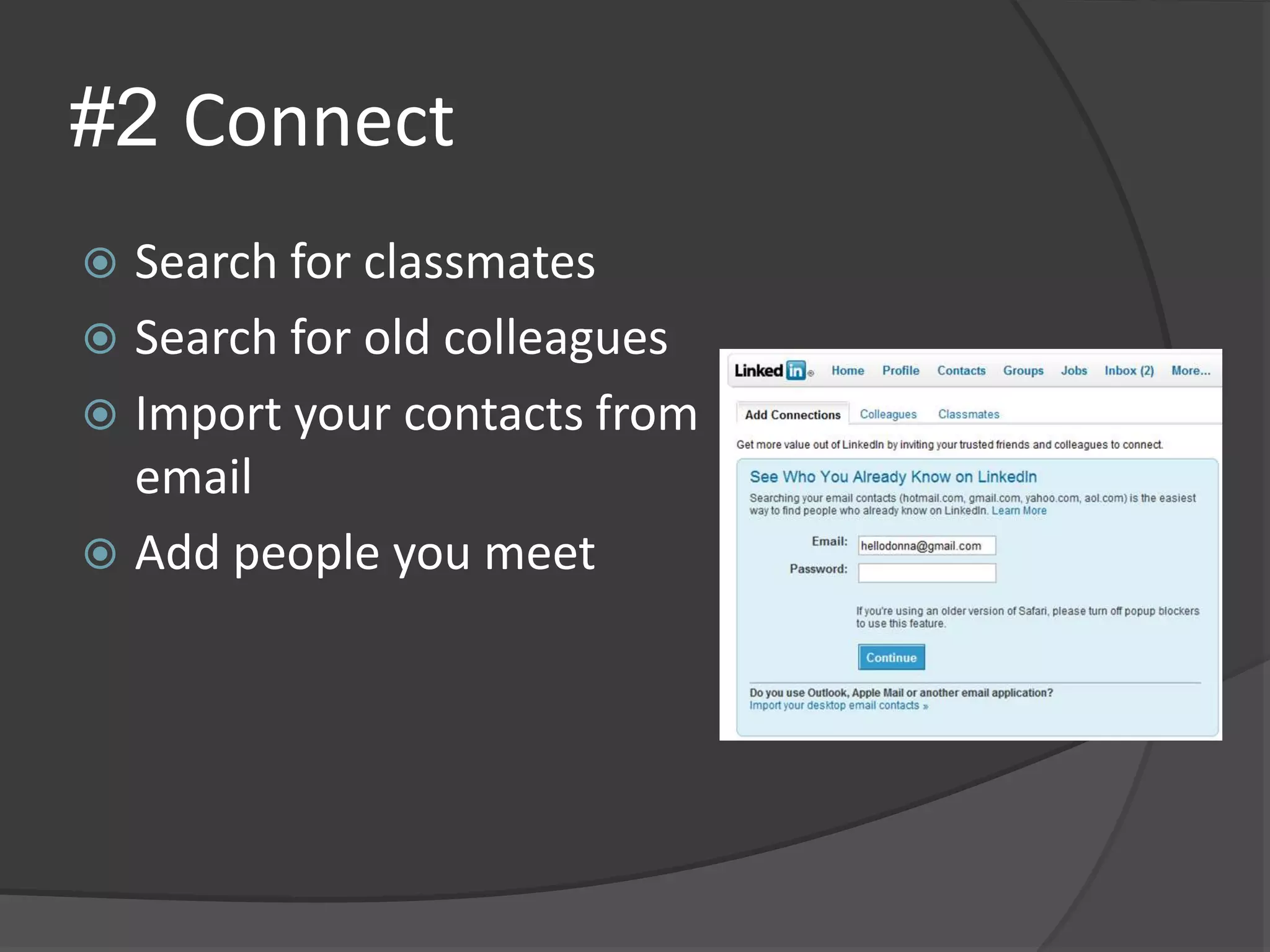 Make your Summary interesting