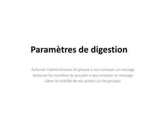 Les présentationsPour joindre des gens de 2ieme et 3ieme niveau, utilisez les présentations ;Effectuer une recherche et voyez (droite) être présenté par la personne de premier niveau;