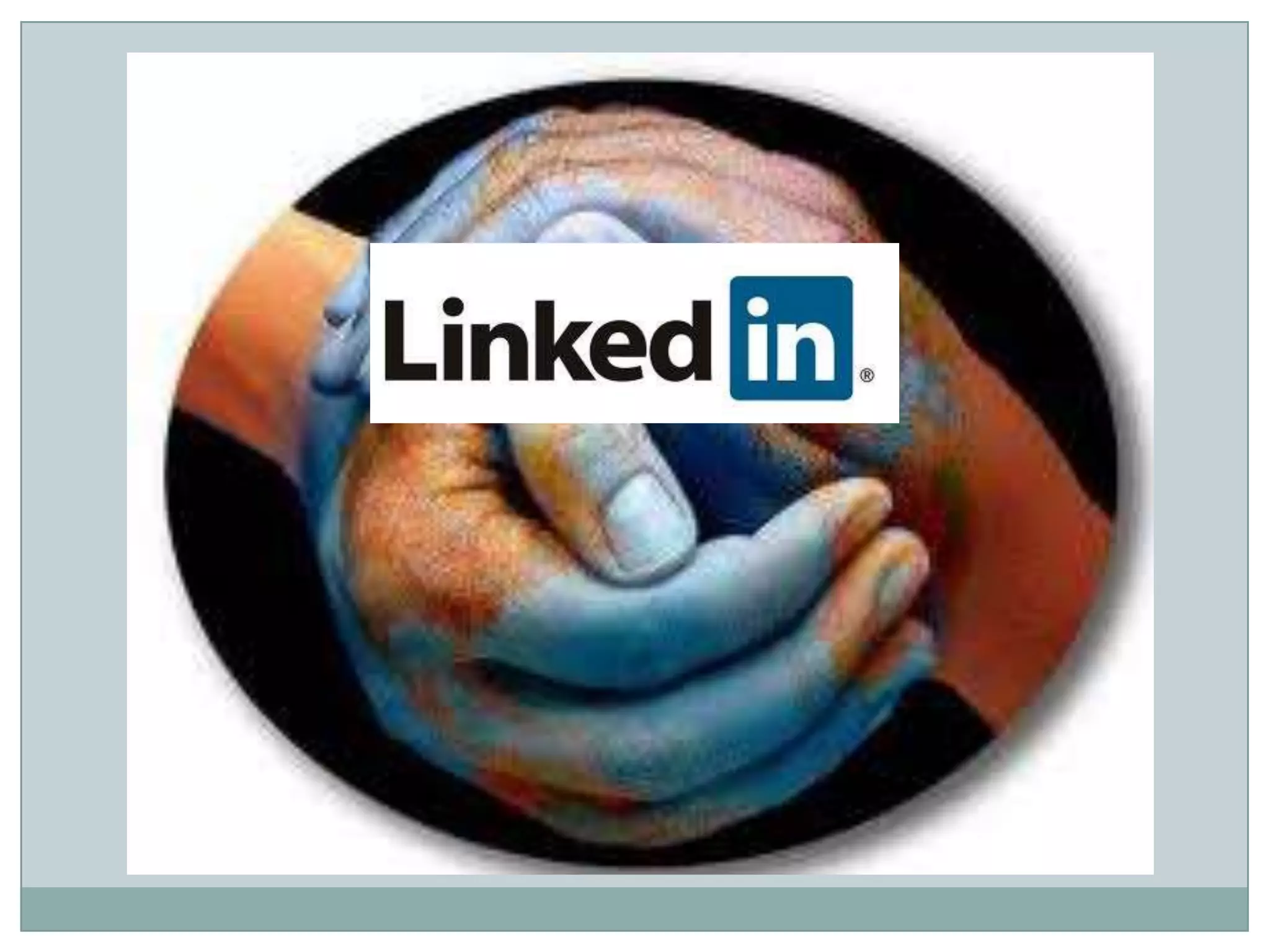   is a professional networking  tool that helps you to . . .