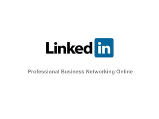 Professional Business Networking Online 