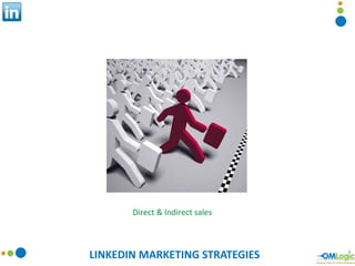 LINKEDIN MARKETING STRATEGIES Direct & Indirect sales 