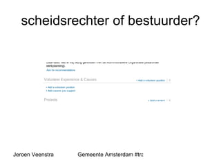 scheidsrechter of bestuurder? 