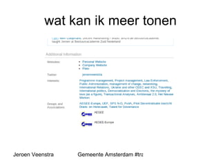 wat kan ik meer tonen 