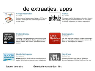de extraatjes: apps 