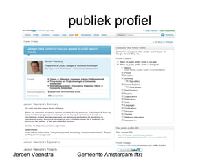 publiek profiel 