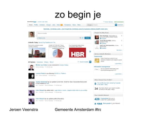 zo begin je 