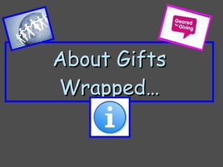 About Gifts Wrapped… 