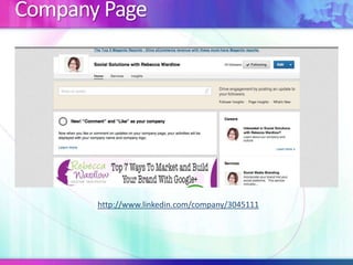 Company Page
http://www.linkedin.com/company/3045111
 