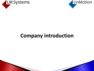 Company introduction
 