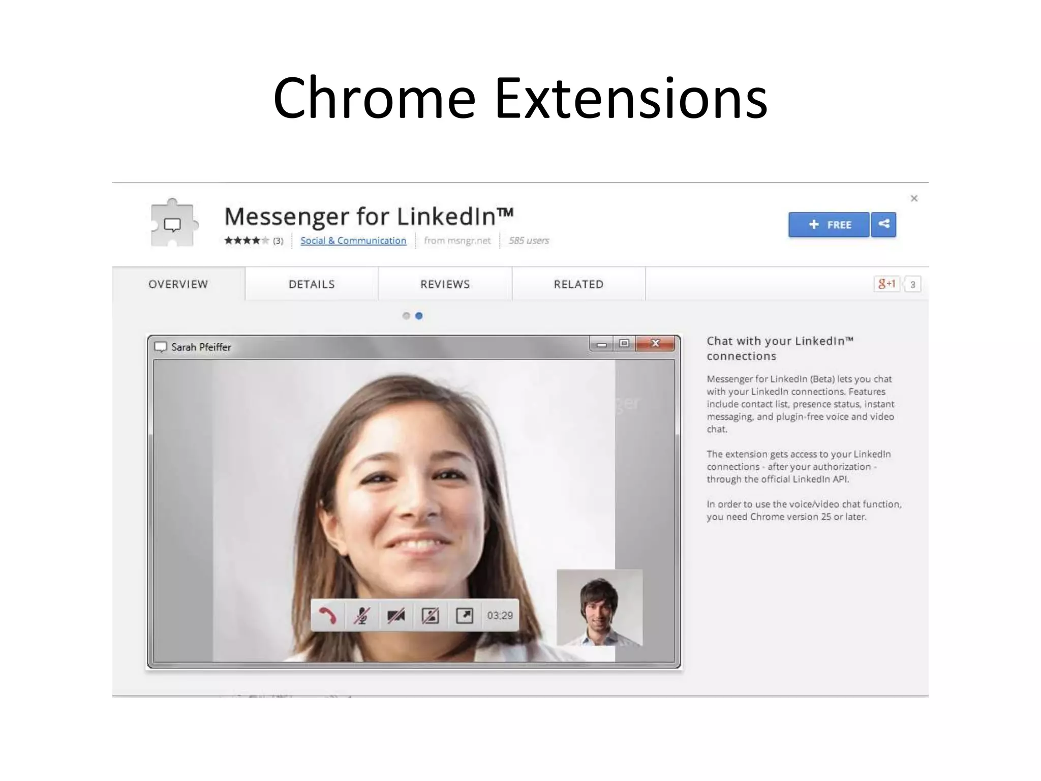 Chrome Extensions
 