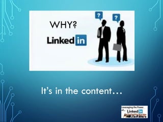 Leveraging the Power of LinkedIn | PDF