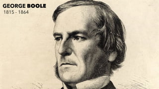 GEORGE BOOLE
1815 - 1864
 