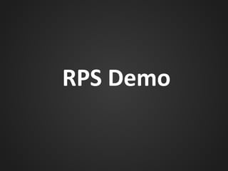 RPS Demo
 