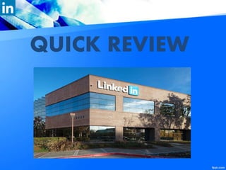 QUICK REVIEW
 