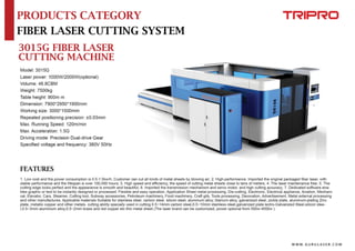 TriPro Fiber Laser Cutting System