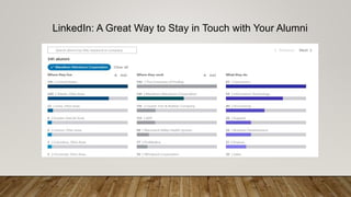 LinkedIn: A Great Way to Stay in Touch with Your Alumni
 