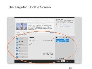 The Targeted Update Screen

23	
  

 