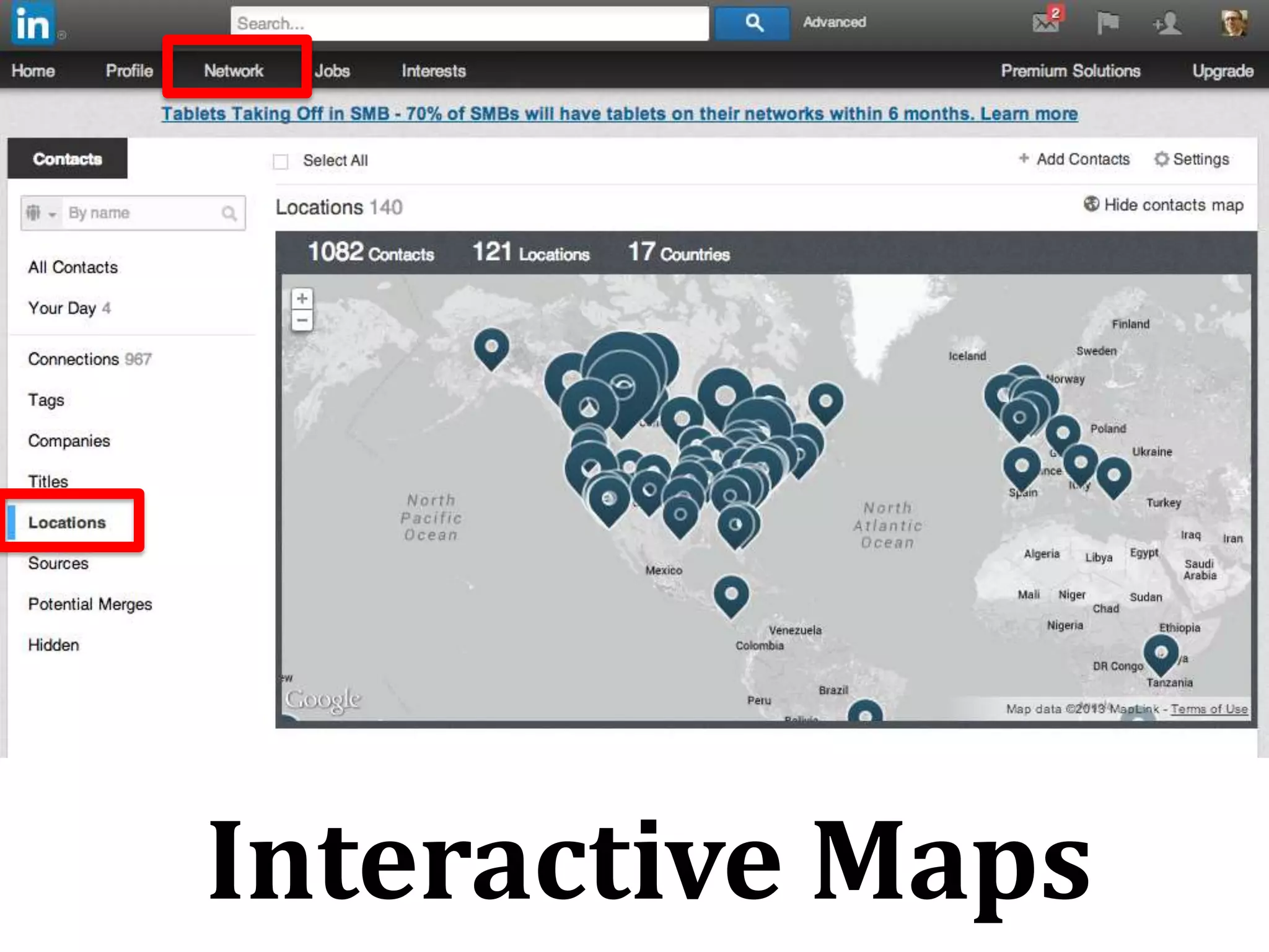 Interactive Maps
 