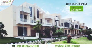 Ready to Move in 3BHK Duplex Villa in Bhiwadi