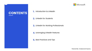 LinkedIn of the artificial intelligence in clg | PPTX