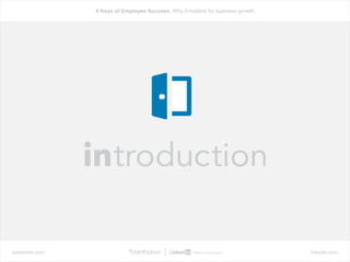 bamboohr.com linkedin.com
6 Keys of Employee Success: Why it matters for business growth
 