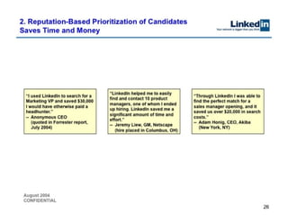 LinkedIn Pitch Deck - not a template