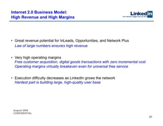LinkedIn Pitch Deck - not a template