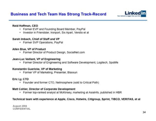 LinkedIn Pitch Deck - not a template