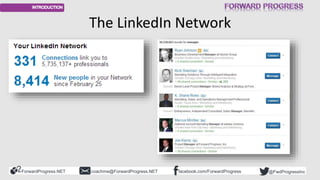 LinkedIn: From Connections to New Business - Our Top 5 Sales Techniques - Forward Progress - Dean DeLisle - 2014