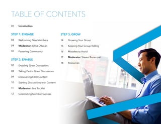Linkedin Groups: Moderators Field Guide | PDF