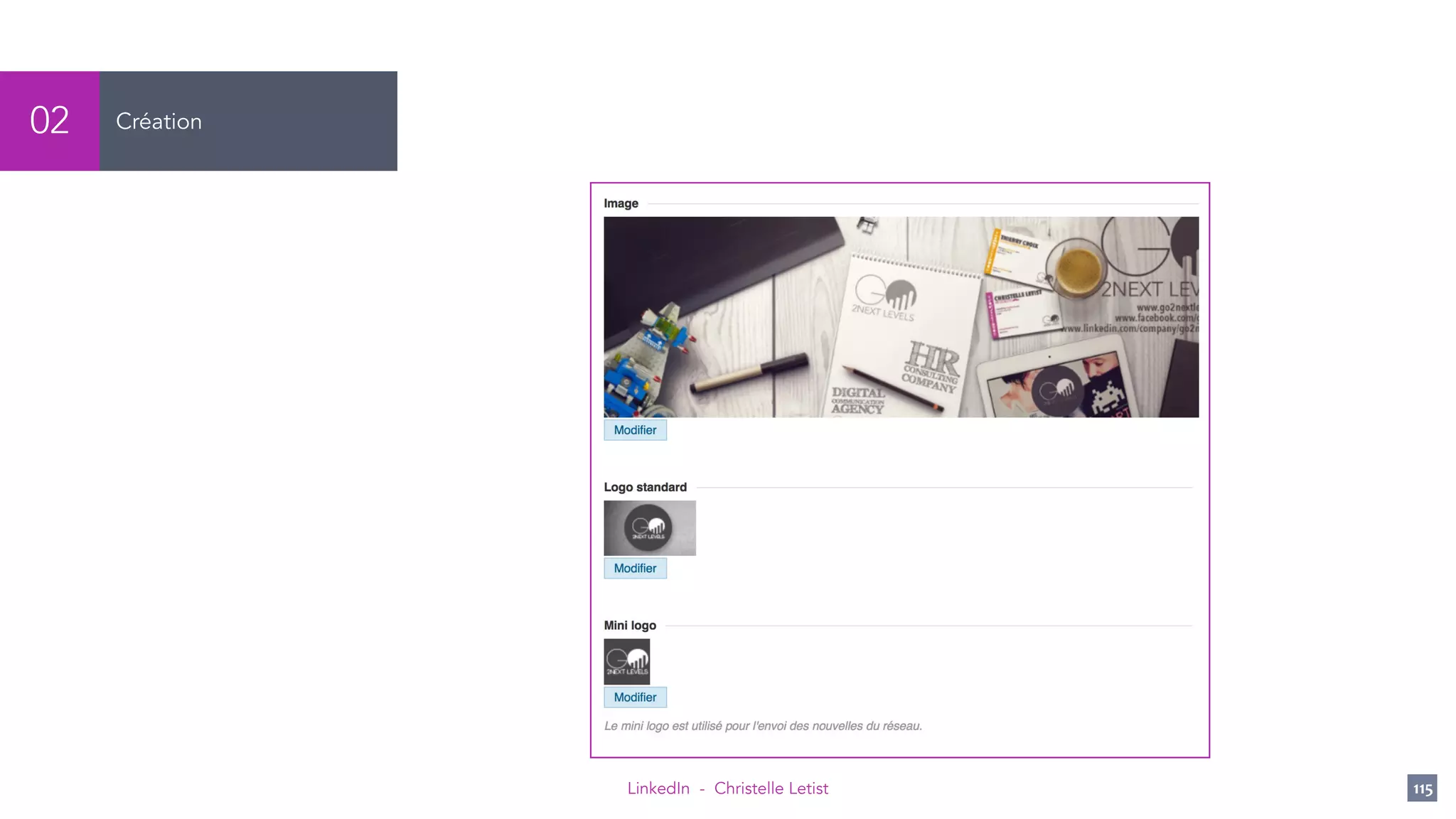 LinkedIn - Christelle Letist 115
Création02
 