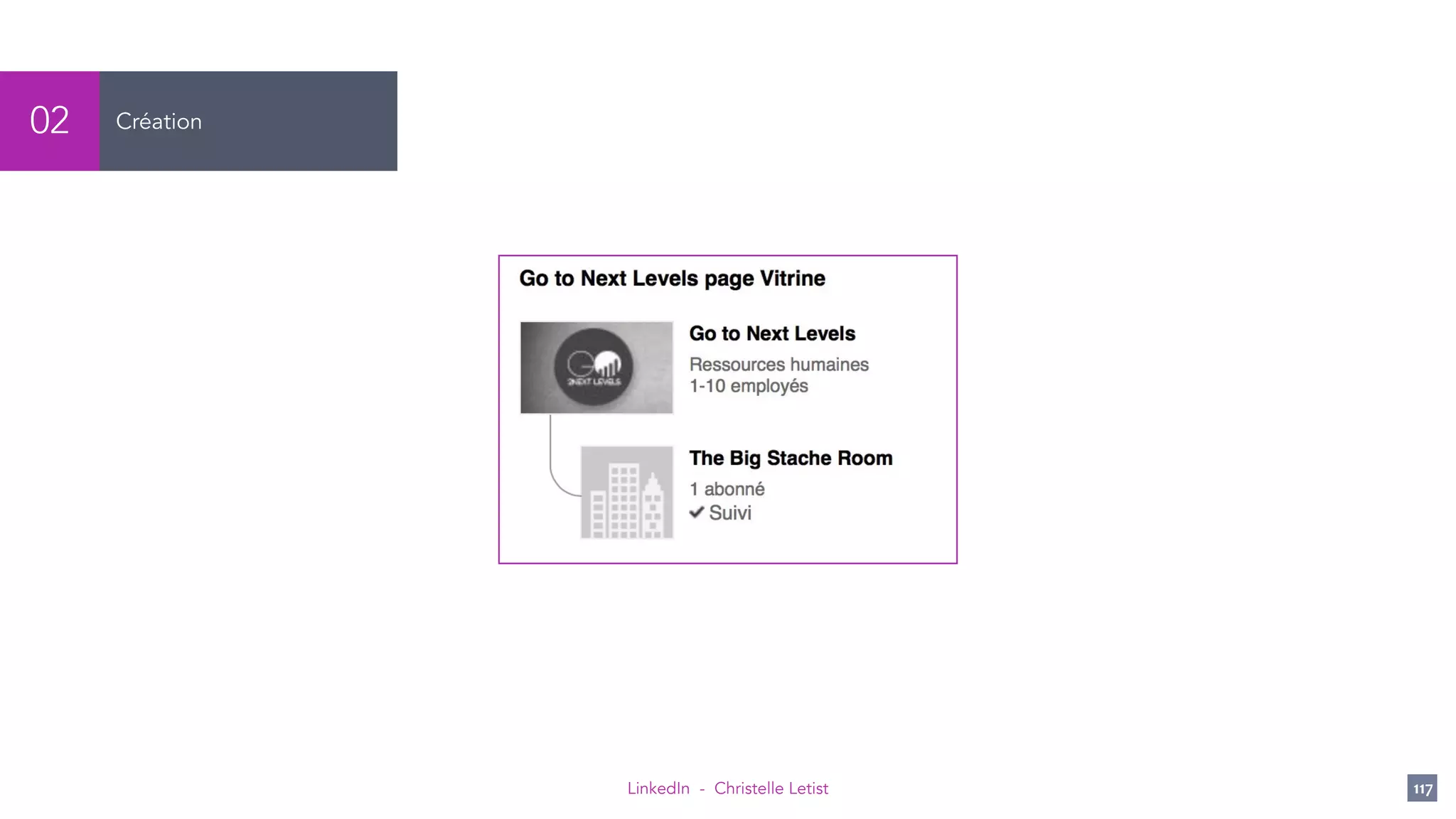 LinkedIn - Christelle Letist 117
Création02
 