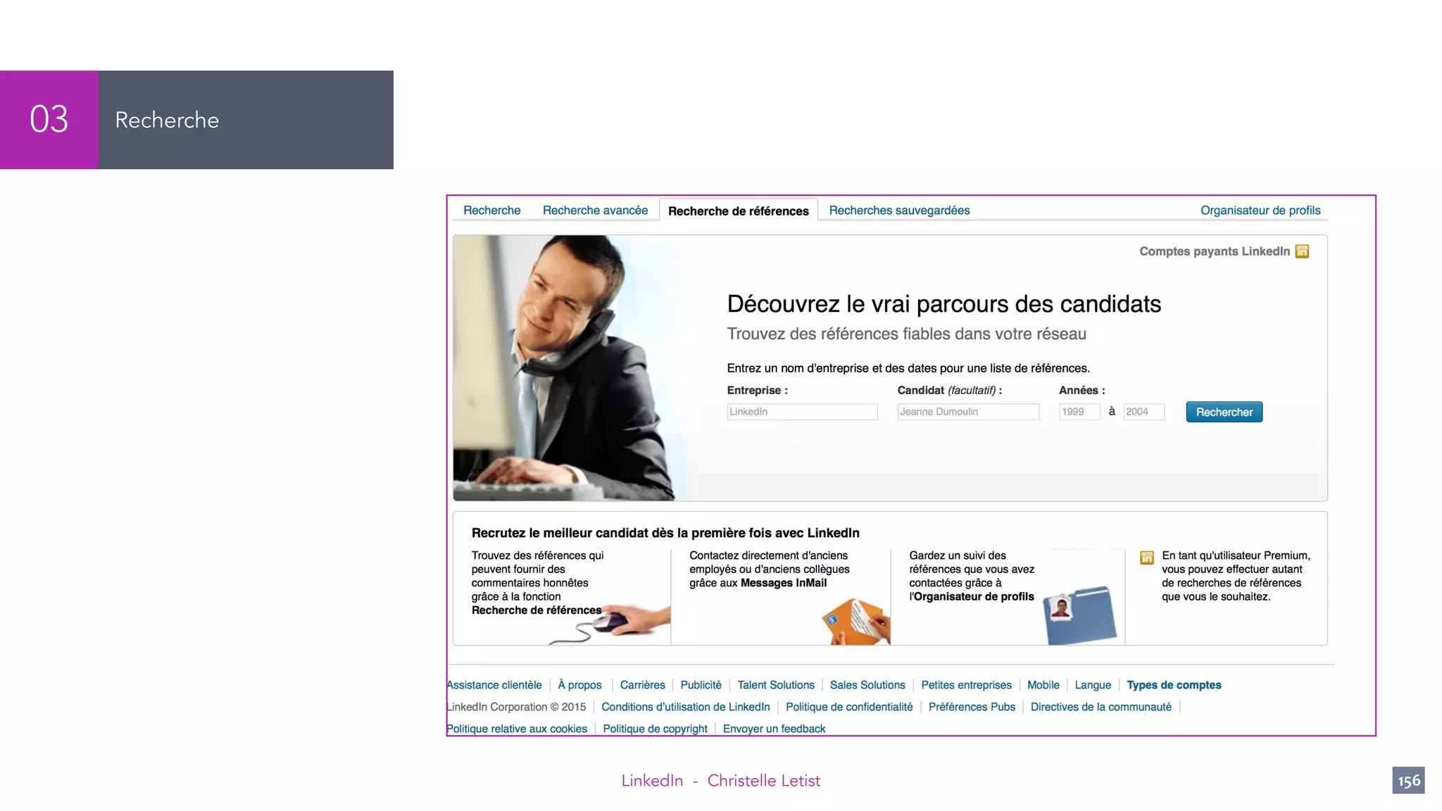 LinkedIn - Christelle Letist 156
Recherche03
 