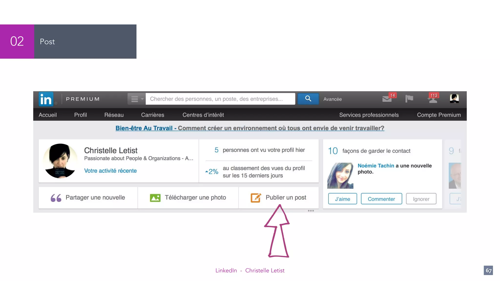 LinkedIn - Christelle Letist 67
Post02
 