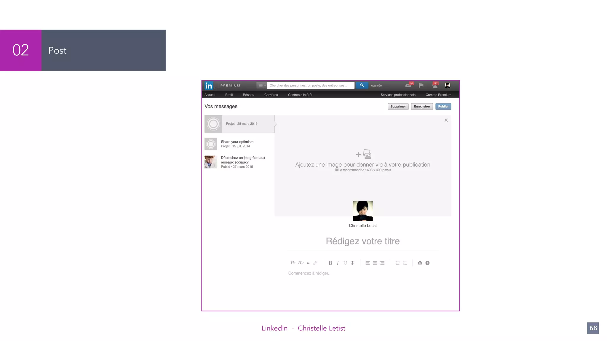 LinkedIn - Christelle Letist 68
Post02
 