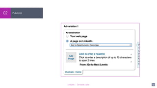 LinkedIn - Christelle Letist 137
Publicité02
 