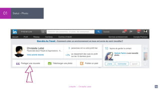 LinkedIn - Christelle Letist 63
Statut - Photo01
 