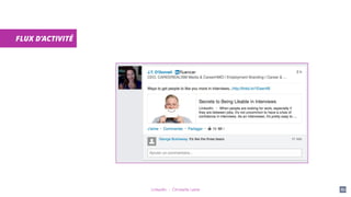 LinkedIn - Christelle Letist 82
FLUX D’ACTIVITÉ
 