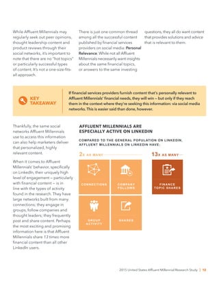 Winning Affluent Millennials: A LinkedIn and Ipsos Study | PDF