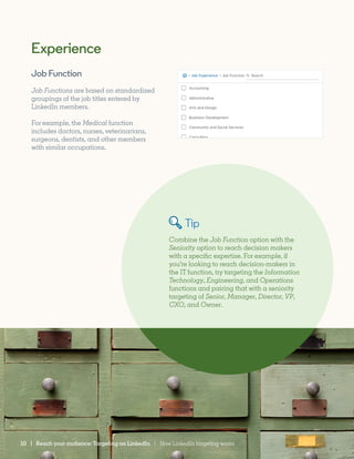 Linkedin marketing-solutions-updated-targeting-playbook-2020 | PDF