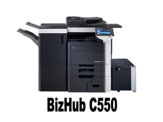 BizHub C550 