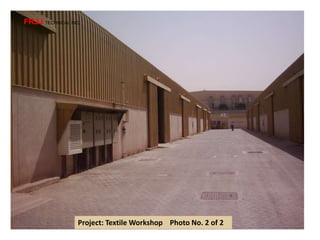 Project: Textile Workshop Photo No. 2 of 2
FRJJ TECHNICAL INC.
 