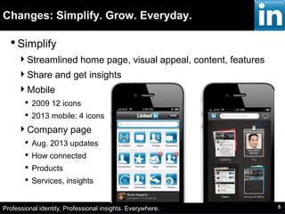 Mastering LinkedIn: Professional identity, insights, everywhere | PPT