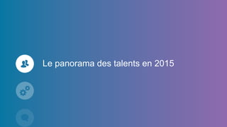 Le panorama des talents en 2015
 
