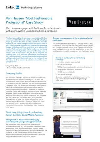 Louis Vuitton Case Study  LinkedIn Marketing Solutions