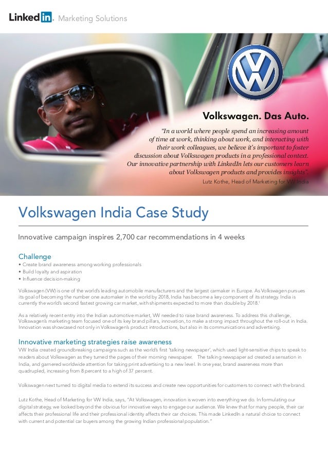 volkswagen a case study volkswagen a case study
