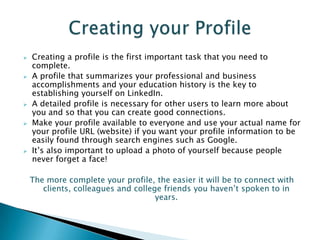 Linkedin Workshop | PPTX