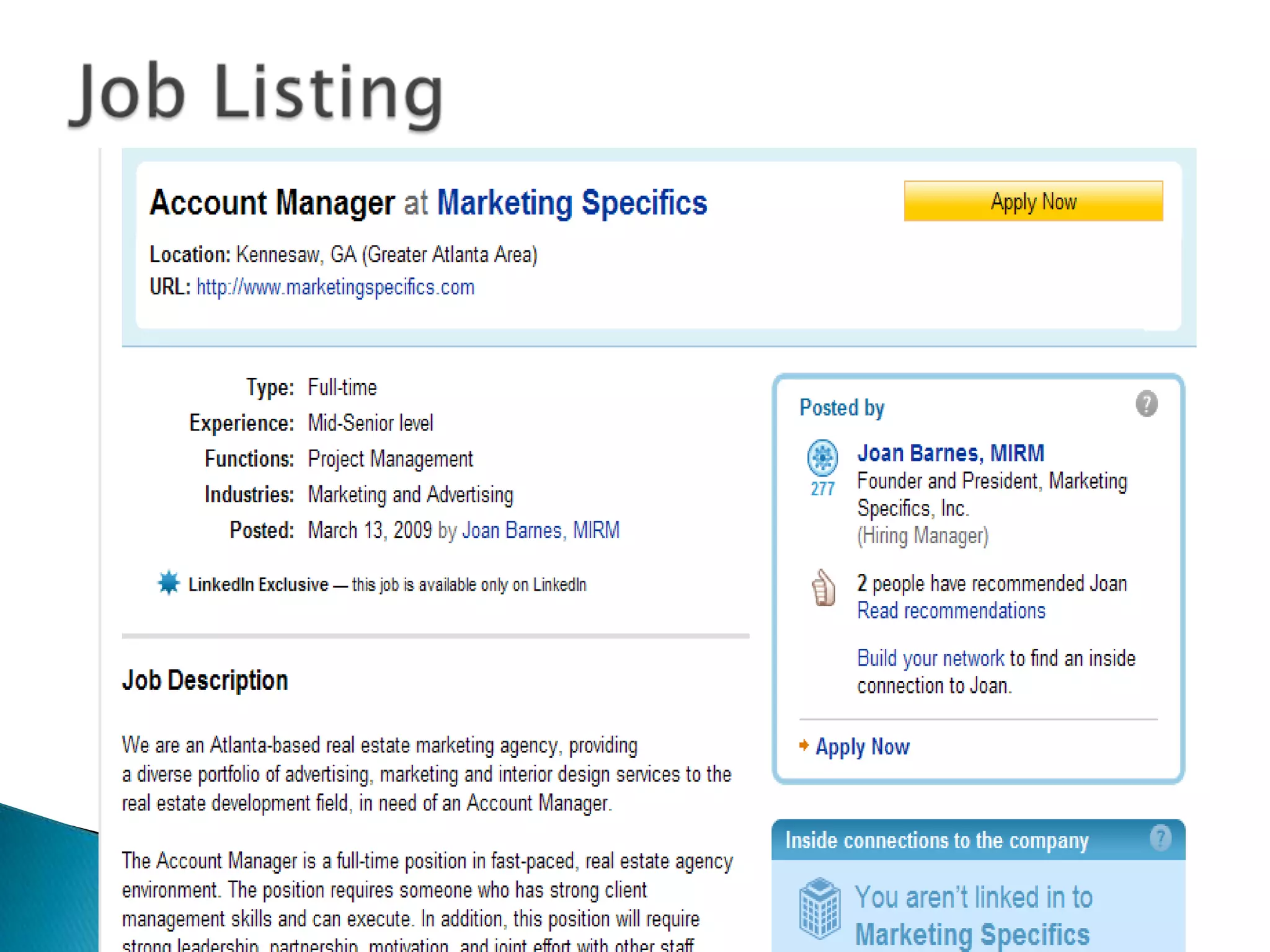 Speed Marketing 2 -LinkedIn