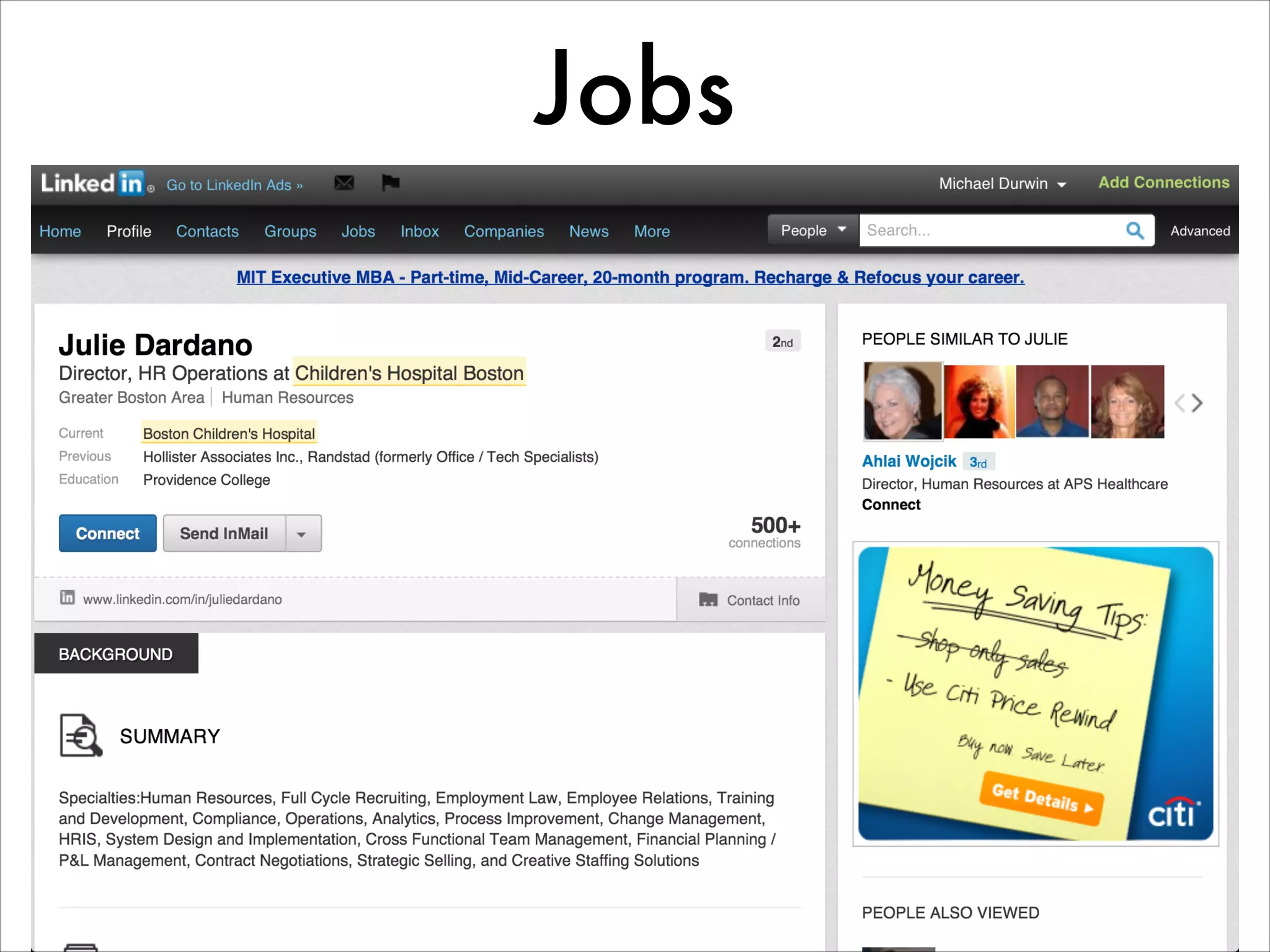 Jobs
 